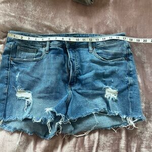Old Navy Ripped Blue Jean Shorts